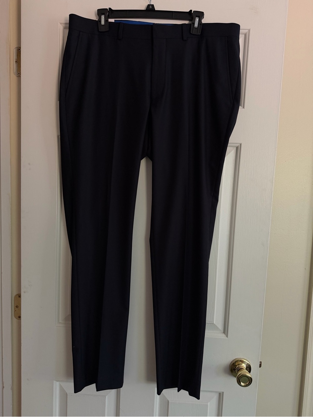 Kenneth Cole Reaction Men's Dark Navy pants - flex fabric- flex waistband 36x32